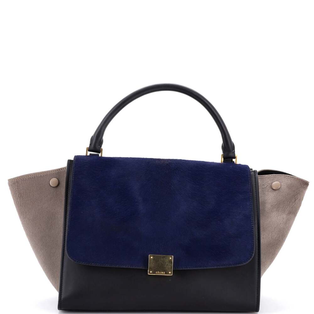 Celine Tricolor Trapeze Bag Pony Hair #227514C68B